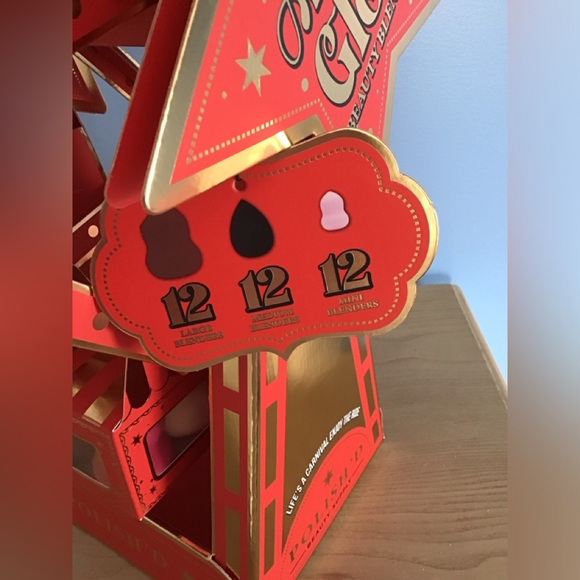 🎁 Idea Festive Christmas 36 Beauty Blender Set in Ferris Wheel Cute New Box - Picture 4 of 4